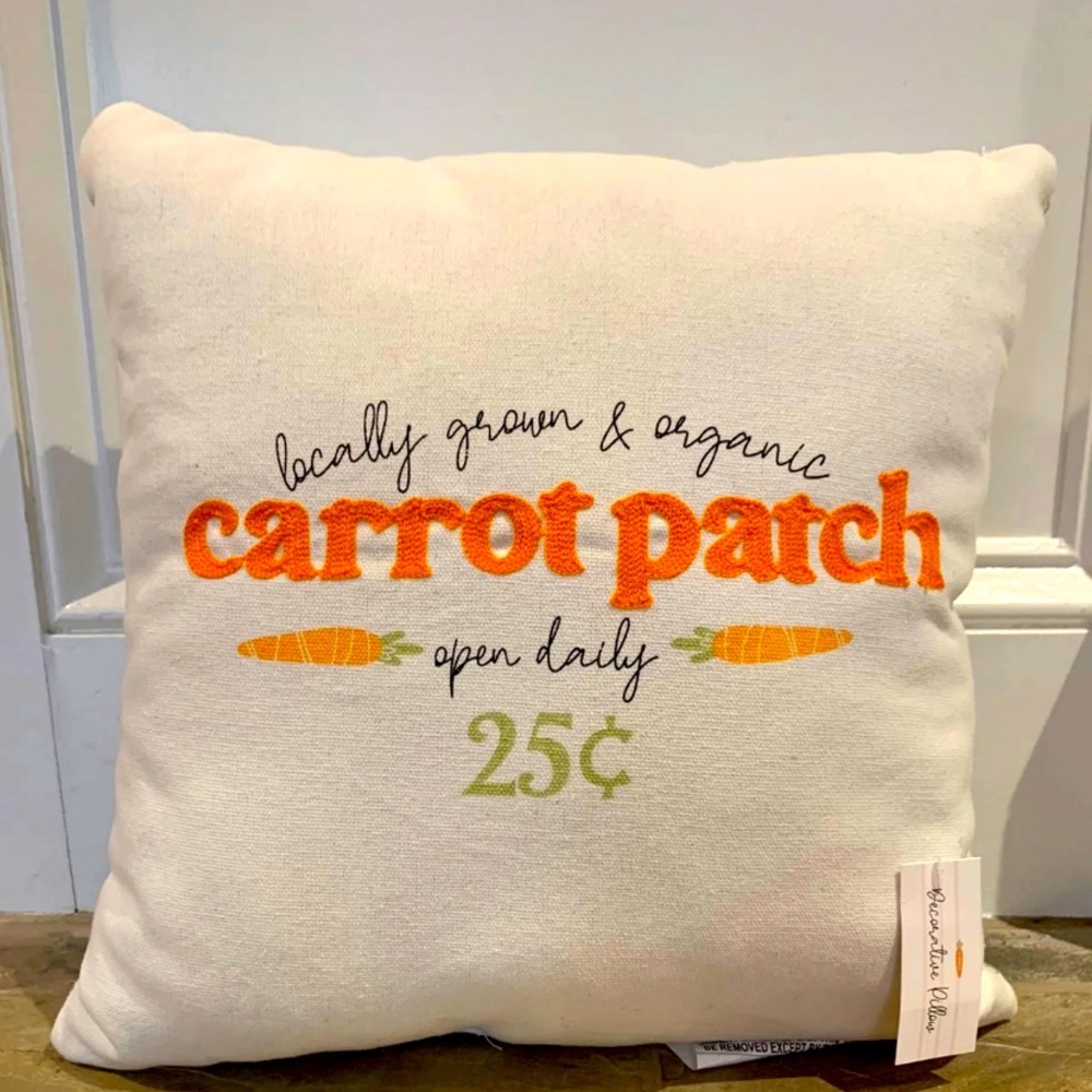 Easter Carrot Pillow